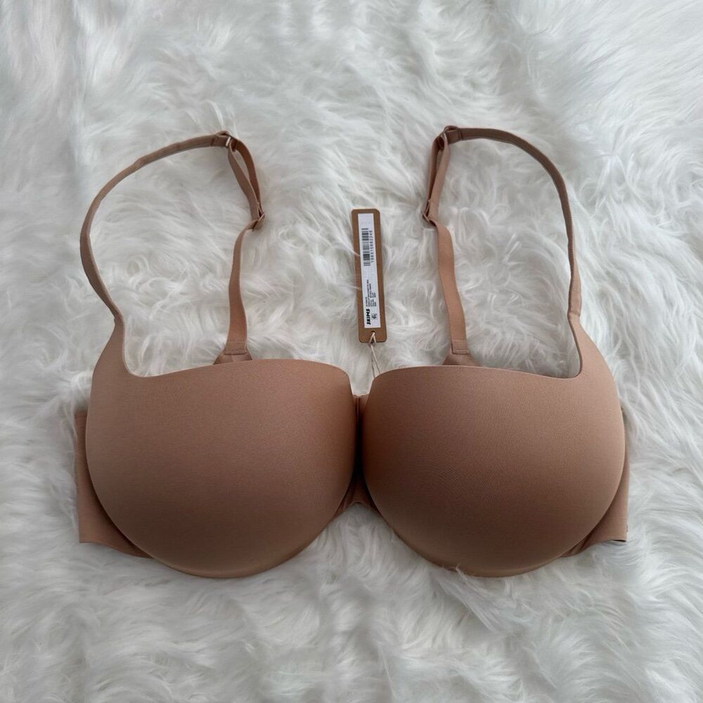 Skims Ultimate Balconette Push Up Bra Clay Size 36DD